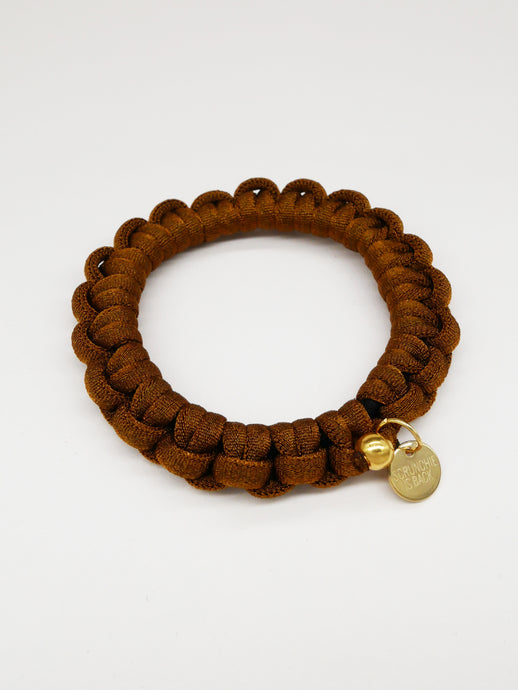 Bichou bracelet - Tressé caramel