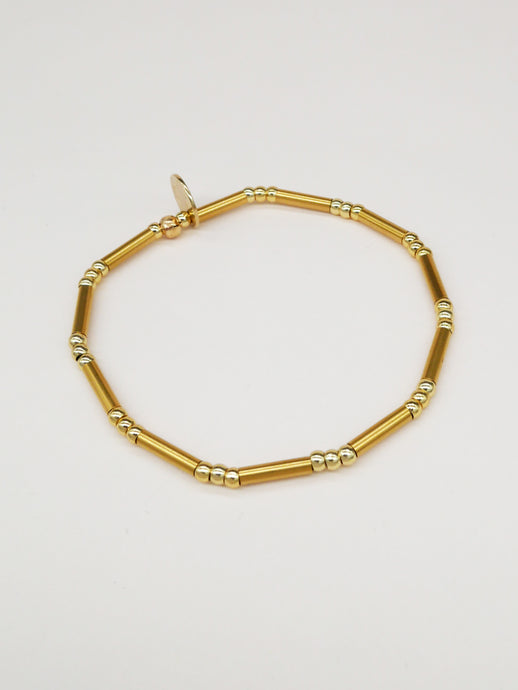 Bichou bracelet - Tige dorée XS