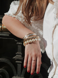 Bichou bracelet - Chaîne dorée