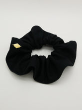 Chouchou en lin noir