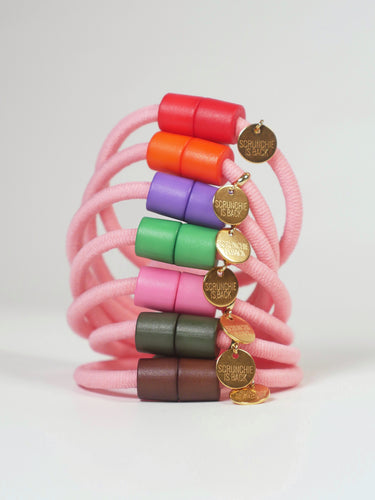 SCRUNCHIE IS BACK/CHAINブレスレット & HAIRタイ SCRUNCHIE IS BACK/スクランチーイズバック】CHAINブレスレット & HAIR