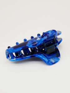 Pince Margaux - Bleu océan 7 cm