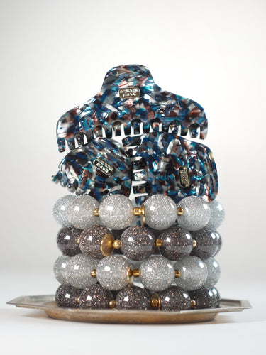 Pince multi - Noire et bleu nacrée