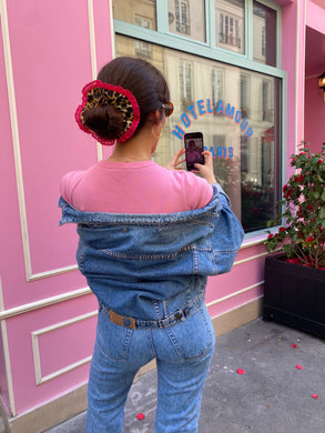 Chouchou léopard Kari X Scrunchie is back