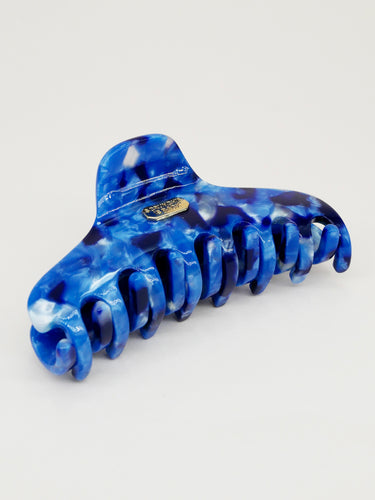 Pince Margaux - Bleu océan 7 cm