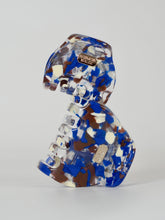 Pince multi - Bleu, écru et chocolat