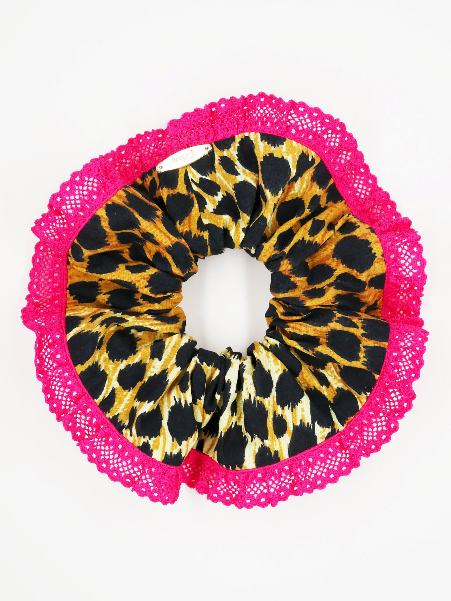 Chouchou léopard Kari X Scrunchie is back