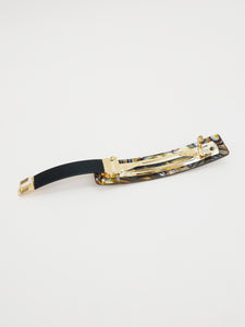 Barrette acétate 9 cm (4 coloris)