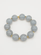 Bichou perles rondes pailletées et dorées (7 coloris)