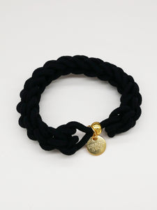 Bichou bracelet - Tissé noir