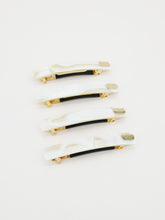 Barrette acétate 6,5 cm (4 coloris)