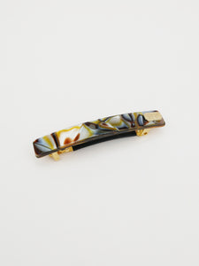 Barrette acétate 6,5 cm (4 coloris)