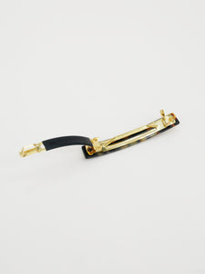 Barrette acétate 6,5 cm (4 coloris)