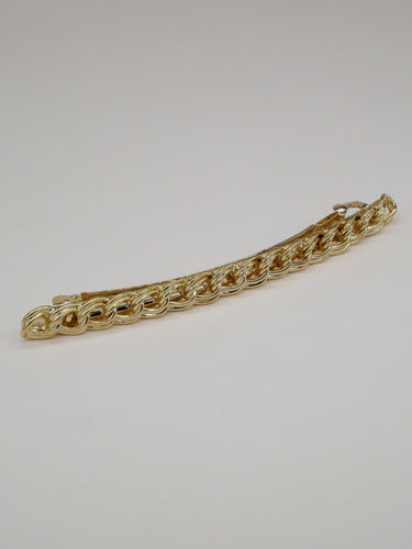 Barrette longue chaîne (12 cm) - Marina