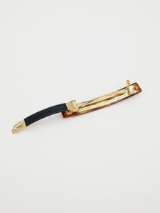 Barrette acétate 6,5 cm (4 coloris)