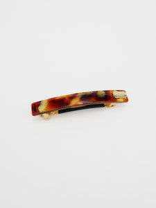Barrette acétate 6,5 cm (4 coloris)