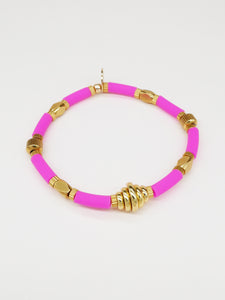 Bichou bracelet - Fuchsia