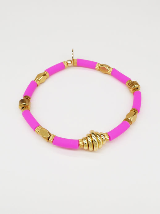 Bichou bracelet - Fuchsia