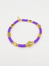 Bichou bracelet - Prune