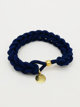 Elastichou tissé - Bleu marine