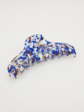Pince multi - Bleu, écru et chocolat