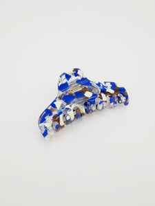 Pince multi - Bleu, écru et chocolat
