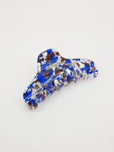 Pince multi - Bleu, écru et chocolat