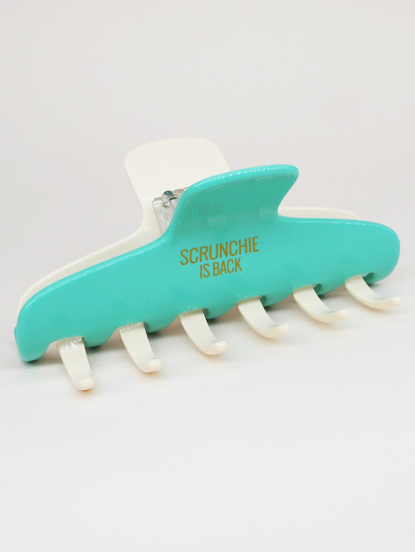 Pince bi-colore - Vanille & vert menthe (2 tailles)