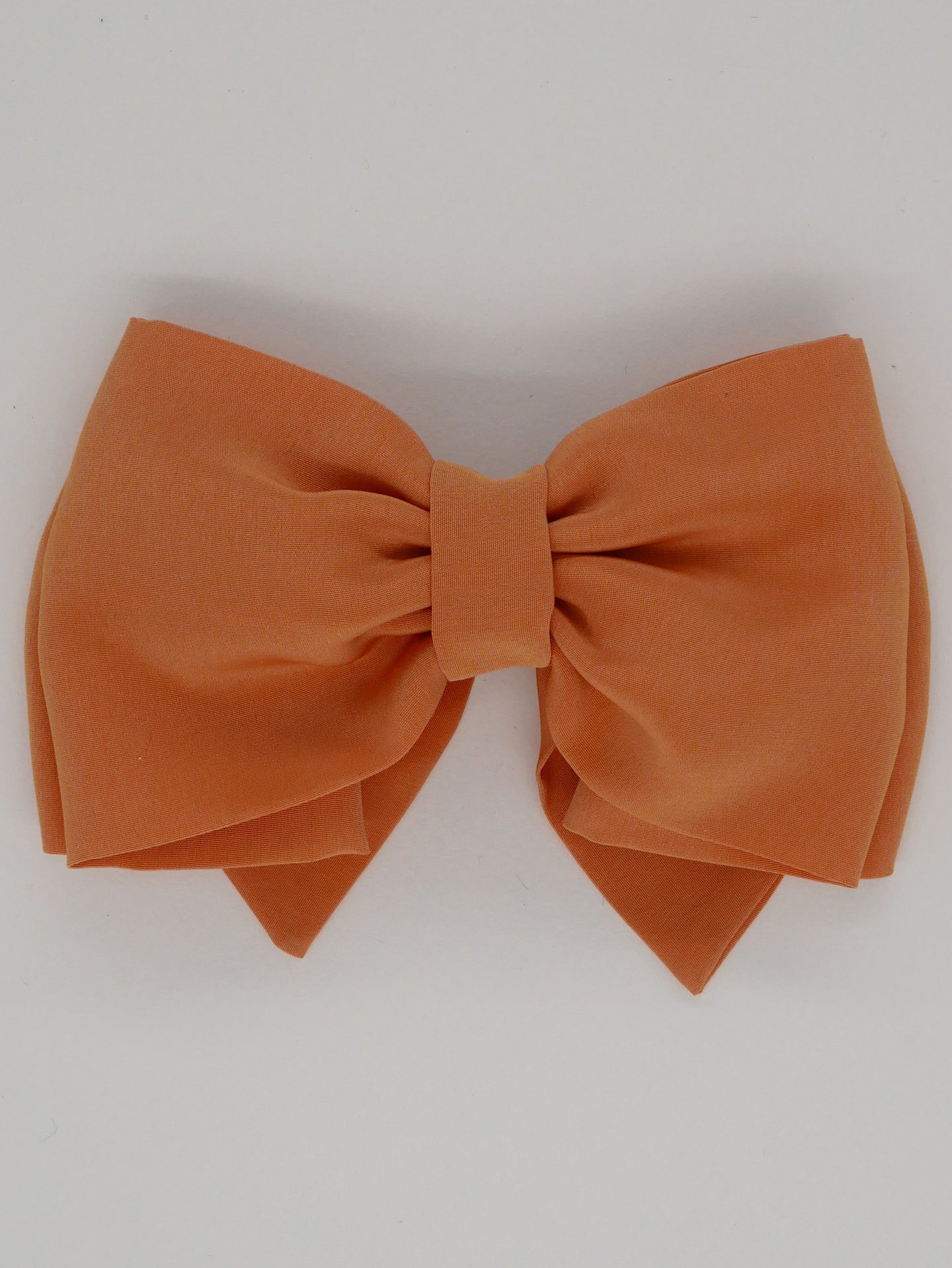 Barrette noeud Camille - Orange