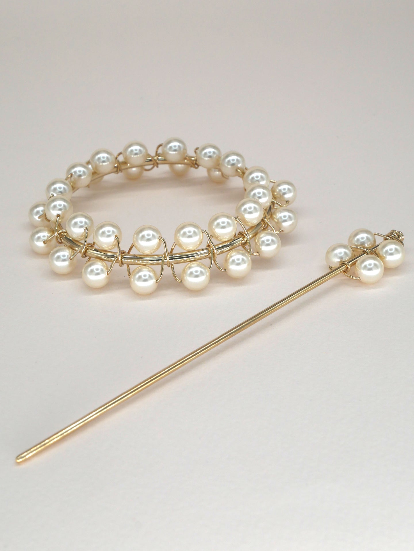 Bunchie perles nacrées - Olympe
