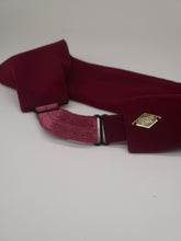 Bandeau classique ajustable - Bordeaux